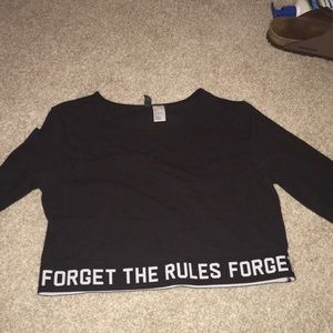 h&m croptop